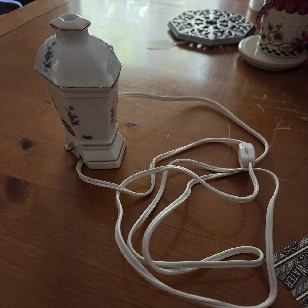 Vintage Porcelain Nightlight From Japan